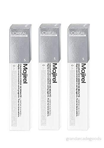 L'Oréal Majirel färgkrämer, 5, ljusbrun, 3 pack 3474634003176