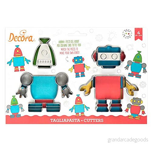DECORA 0255421 SET ROBOT 4 st 8024622077136