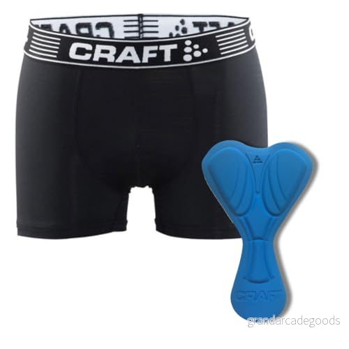 Craft Greatness Biker boxershorts för män, cykelkalsonger (storlek S 3XL), ventilerande cykelbyxor, vadderade, 3XL 7318572692701