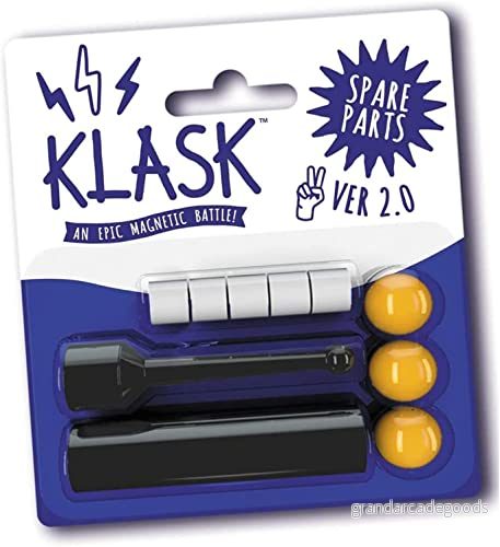 Klask Reservdels Set 2.0 För och 4 Hälften Foosball Air Hockey Partyspel Magnetiskt Barn Vuxna 6430031713541