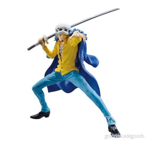 Banpresto BP19593 Actionfigur Trafalgar Law One Piece Battle Record Collection, 16 cm, Multifärg 4983164195934