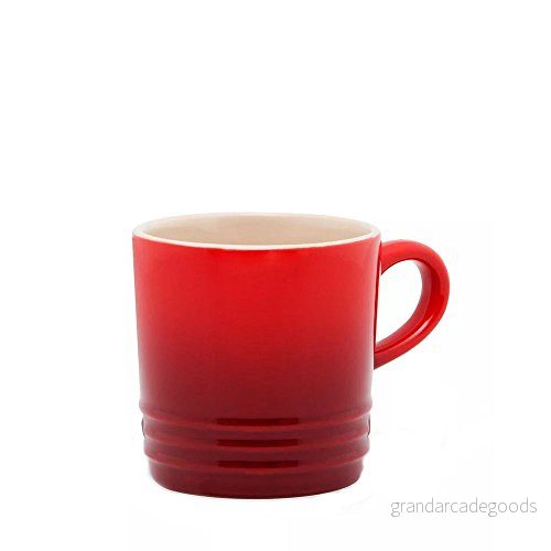 Le Creuset Mugg med handtag, 200 ml, stengods, 10 cm höjd, körsbärsröd 843251105168