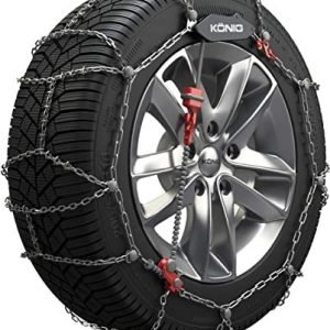 König CL 10 Snökedjor, Silver, mm, Paket med 2 8005438014140