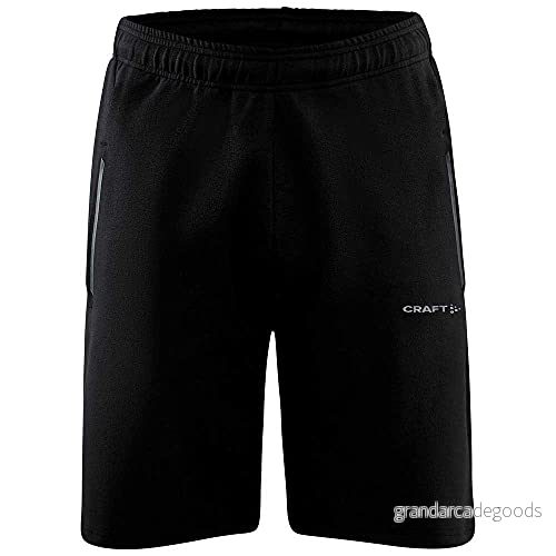 Craft Män, Core Soul Sweatshorts, M, träningsbyxor, svart, L 7318573449847