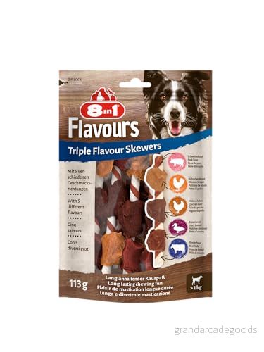 8 in 1 8in1 Triple Flavour skewers 6 pcs 4048422144632