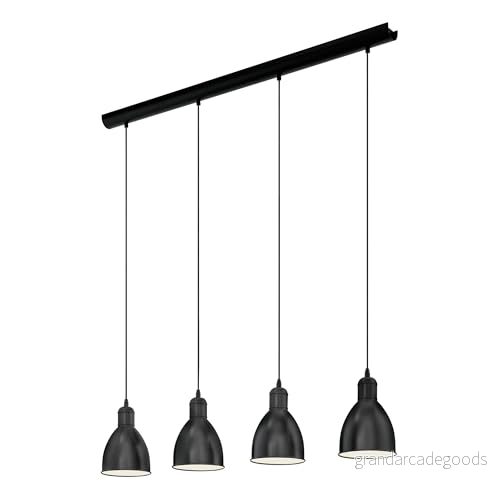 EGLO PRIDDY pendlande belysning svart, vit 9002759494667